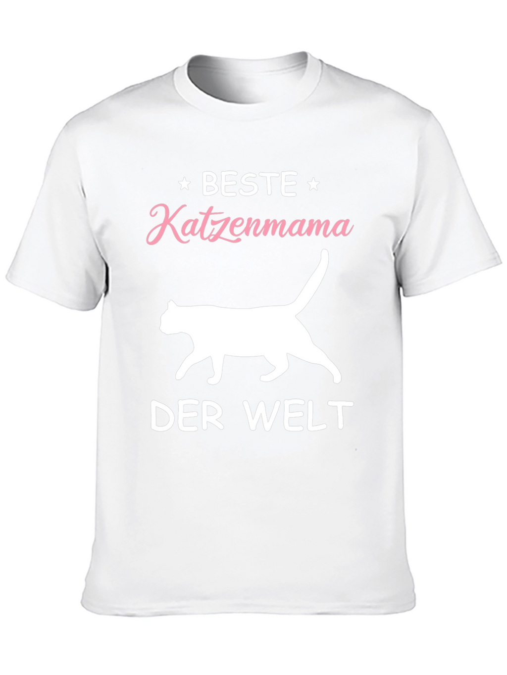 Beste Katzenmama T-Shirt - Cat Lover Tee