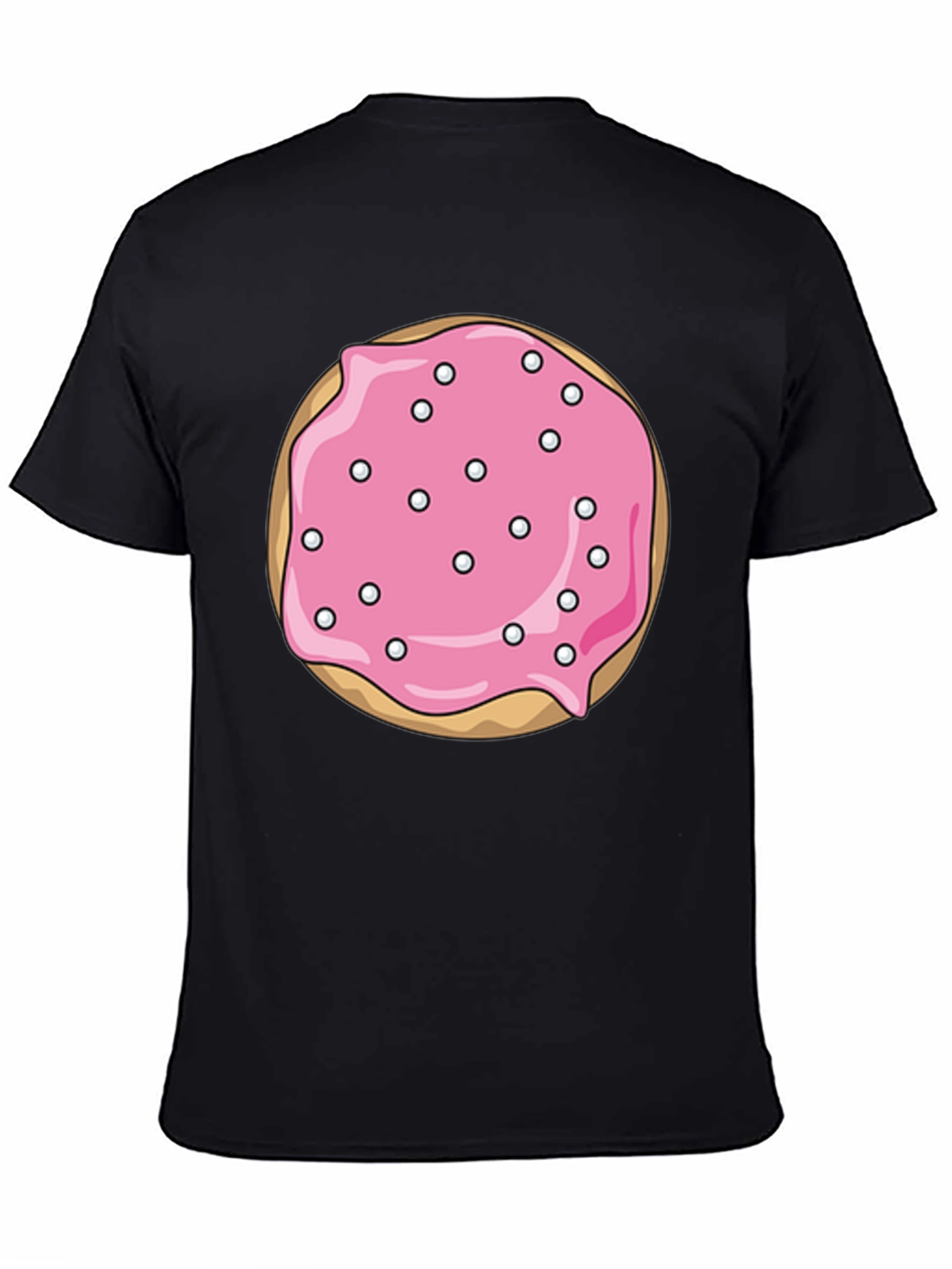 Donut Graphic Tee - Novelty Food T-Shirt