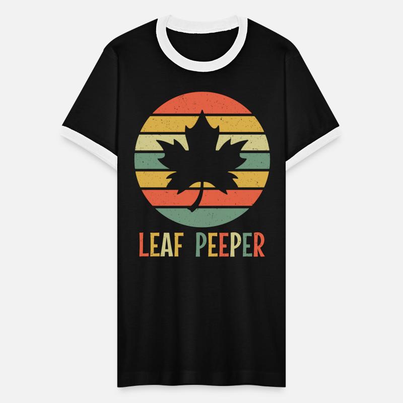 Leaf Peeper Foliage Leaf Peeping Retro Vintage