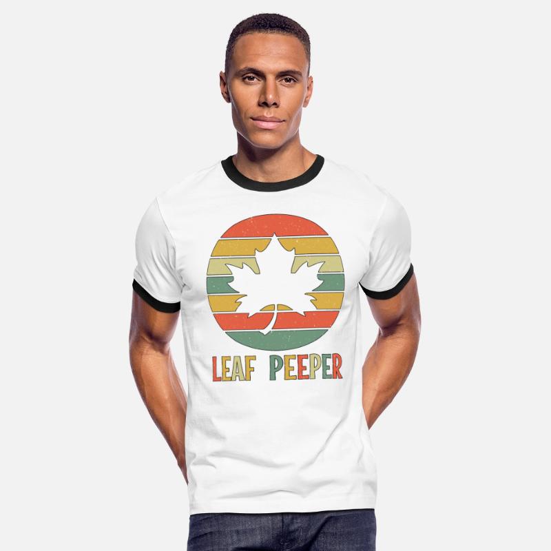 Leaf Peeper Foliage Leaf Peeping Retro Vintage