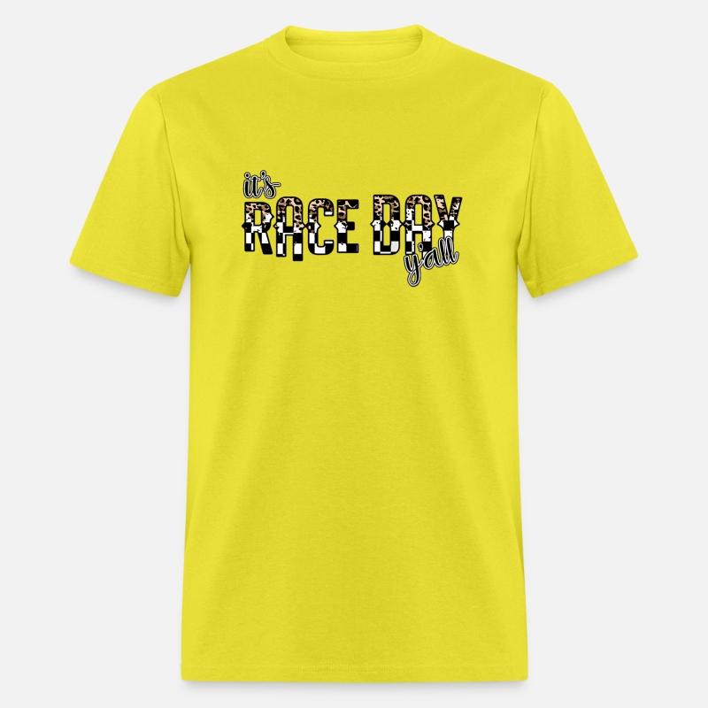 Leopard It'S Race Day Y'All Checkered Flag Racing