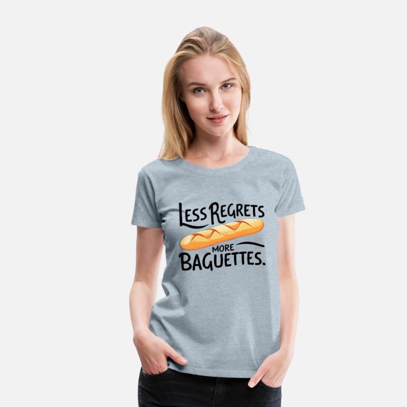 Less Regrets More Baguettes dark