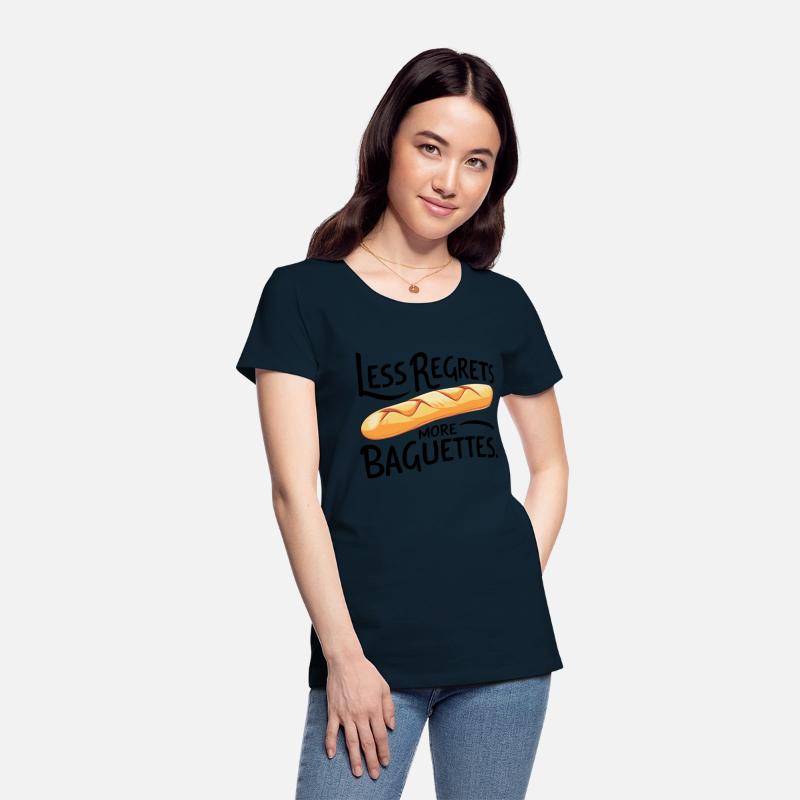 Less Regrets More Baguettes dark