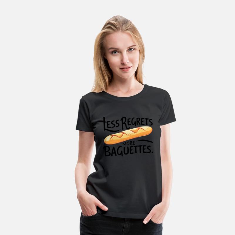Less Regrets More Baguettes dark