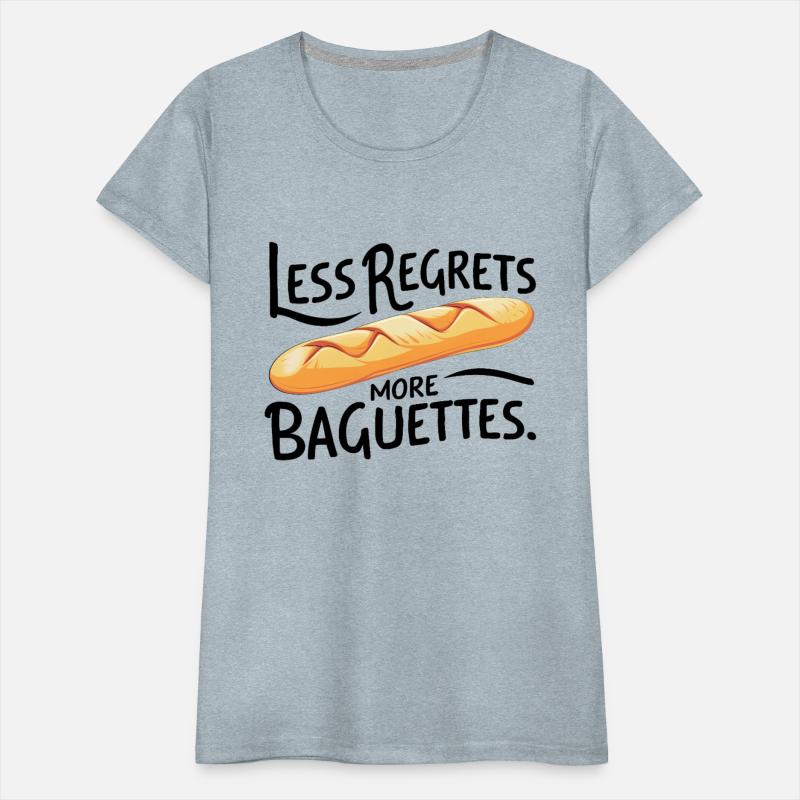 Less Regrets More Baguettes dark