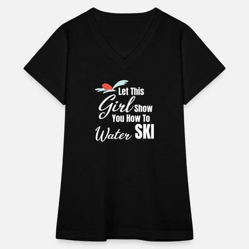 Let This Girl Show You How To Water Ski Jetski