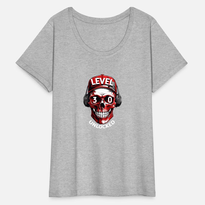 Level 30 Unlocked Funny Video Gamer 30th Birthdays