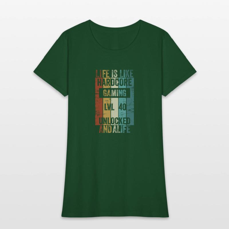 Level 40 Life Is Like Hardcore Gaming Unlocked