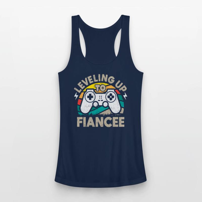 Leveled Up To Fiancee Gamer Newly Engaged Couple