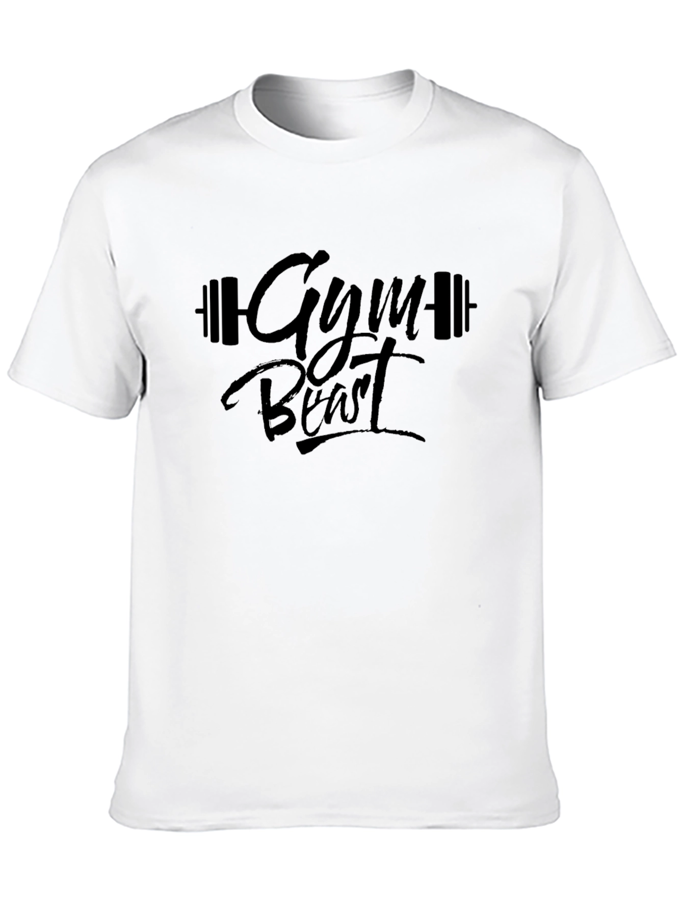 Gym Beast Graphic Tee - Workout Motivation Shirt