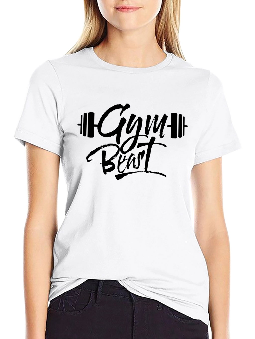 Gym Beast Graphic Tee - Workout Motivation Shirt