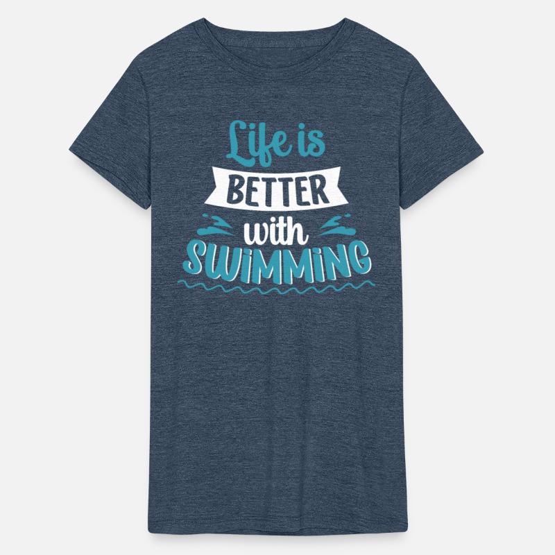Life Is Better With Swimming Sports Athlete