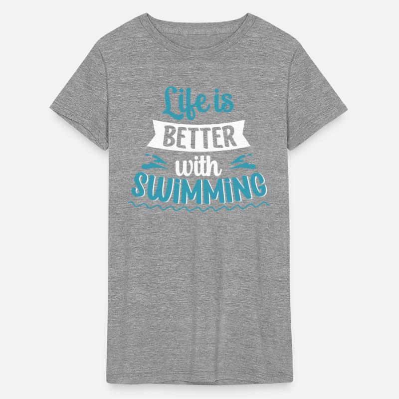 Life Is Better With Swimming Sports Athlete