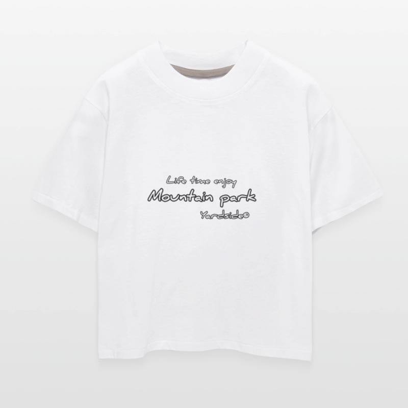 Life time enjoy Mountain park Yardside font