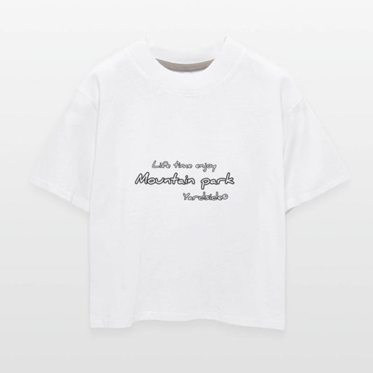 Life time enjoy Mountain park Yardside font