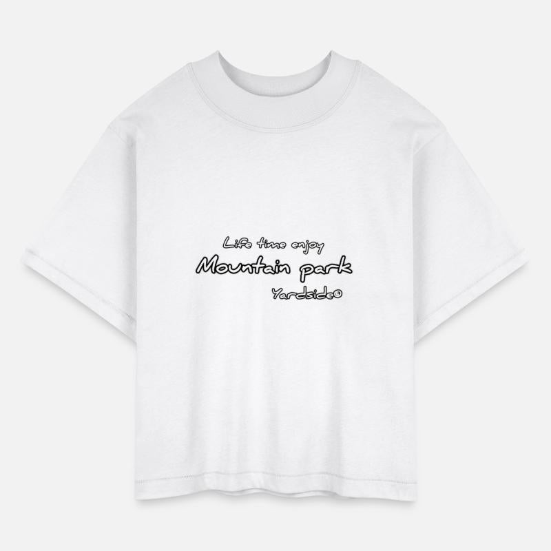 Life time enjoy Mountain park Yardside font