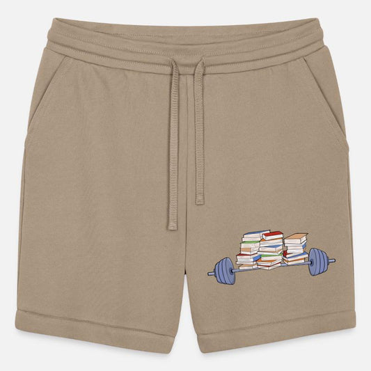 Lifting weights and books