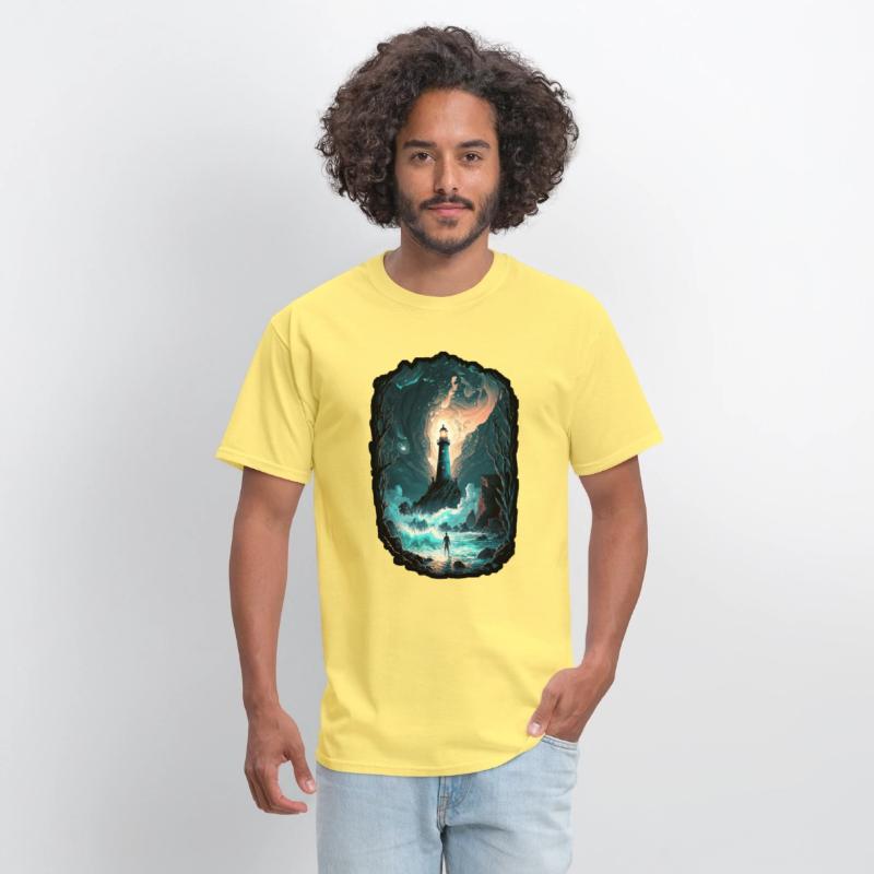 Lighthouse Sea Surreal Water Trend Mystical