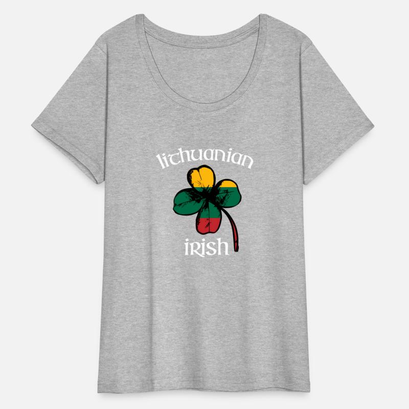 Lithuanian Irish Flag Of Lithuania Shamrock