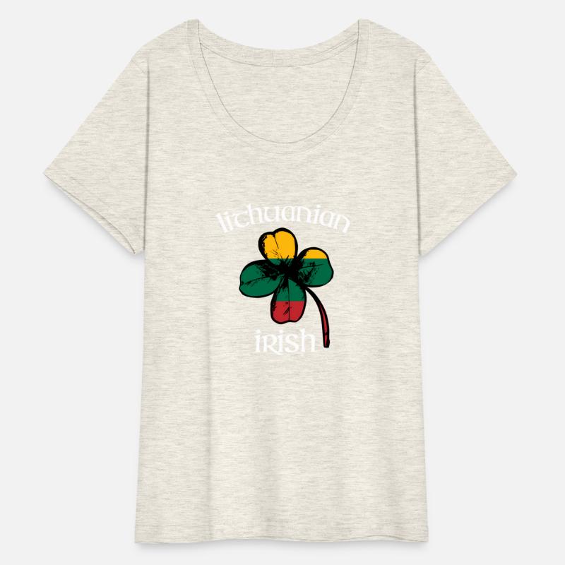 Lithuanian Irish Flag Of Lithuania Shamrock