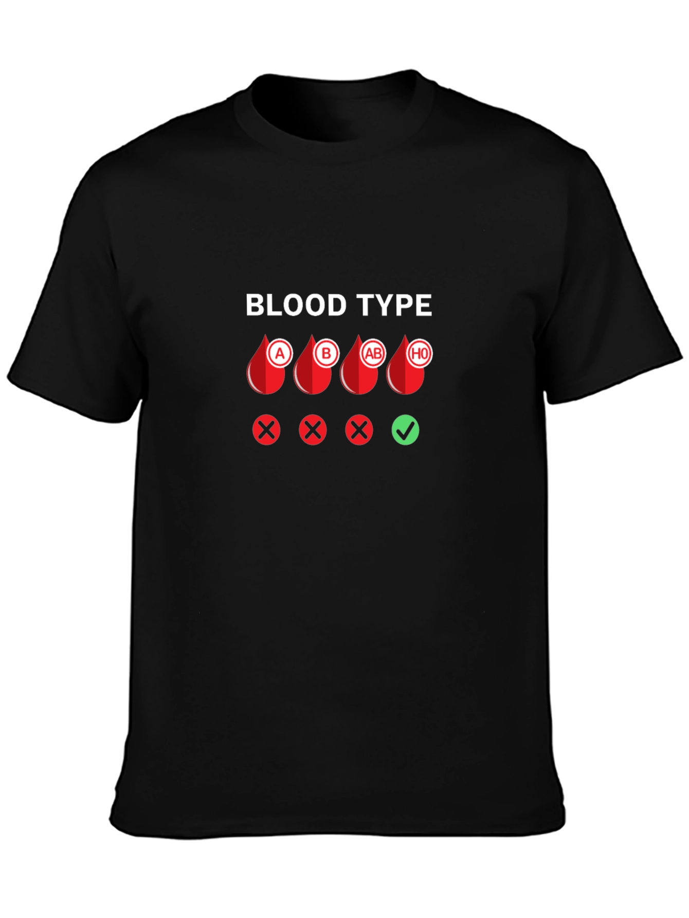 Universal Donor - Blood Type O T-Shirt