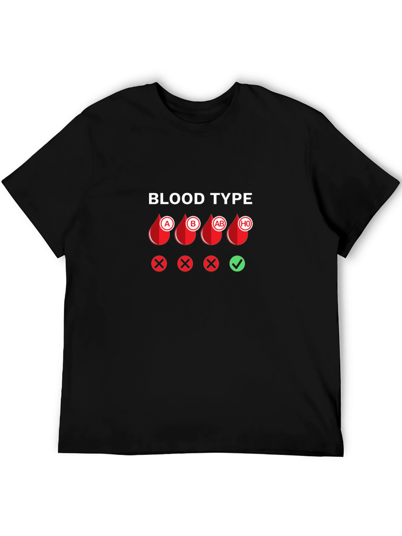 Universal Donor - Blood Type O T-Shirt