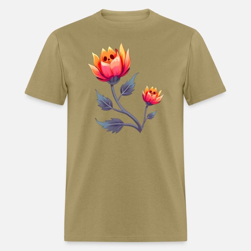 Little faces in the flowers