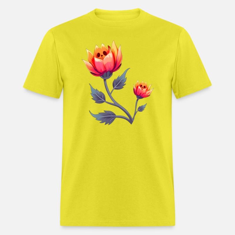 Little faces in the flowers