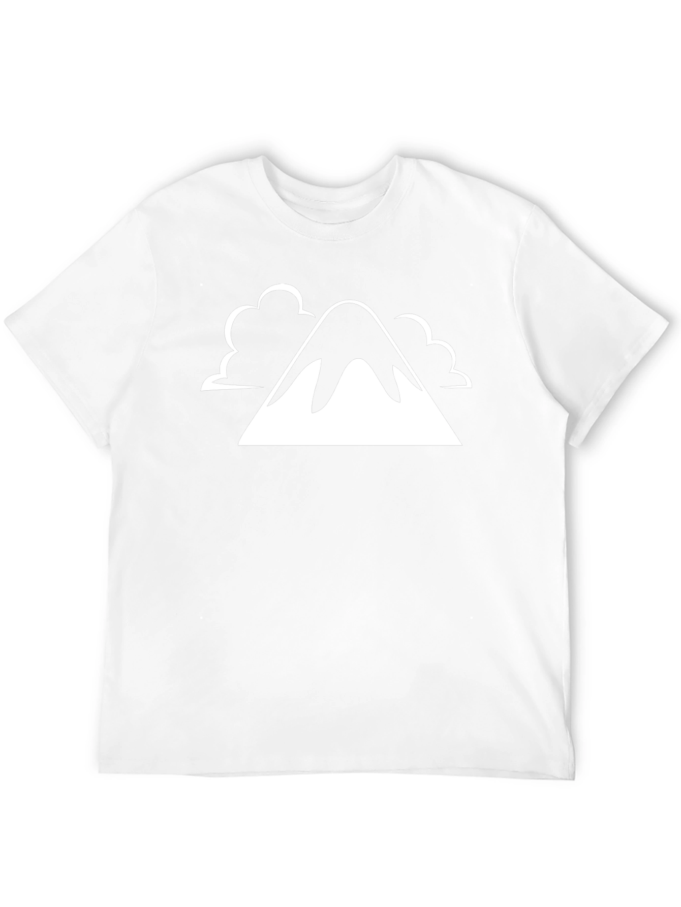 Mountain Peak Graphic Tee - Black