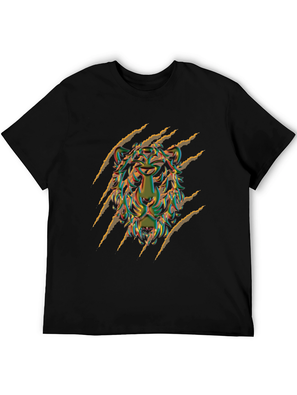 Bold Graphic Tee: Fierce Animal Design