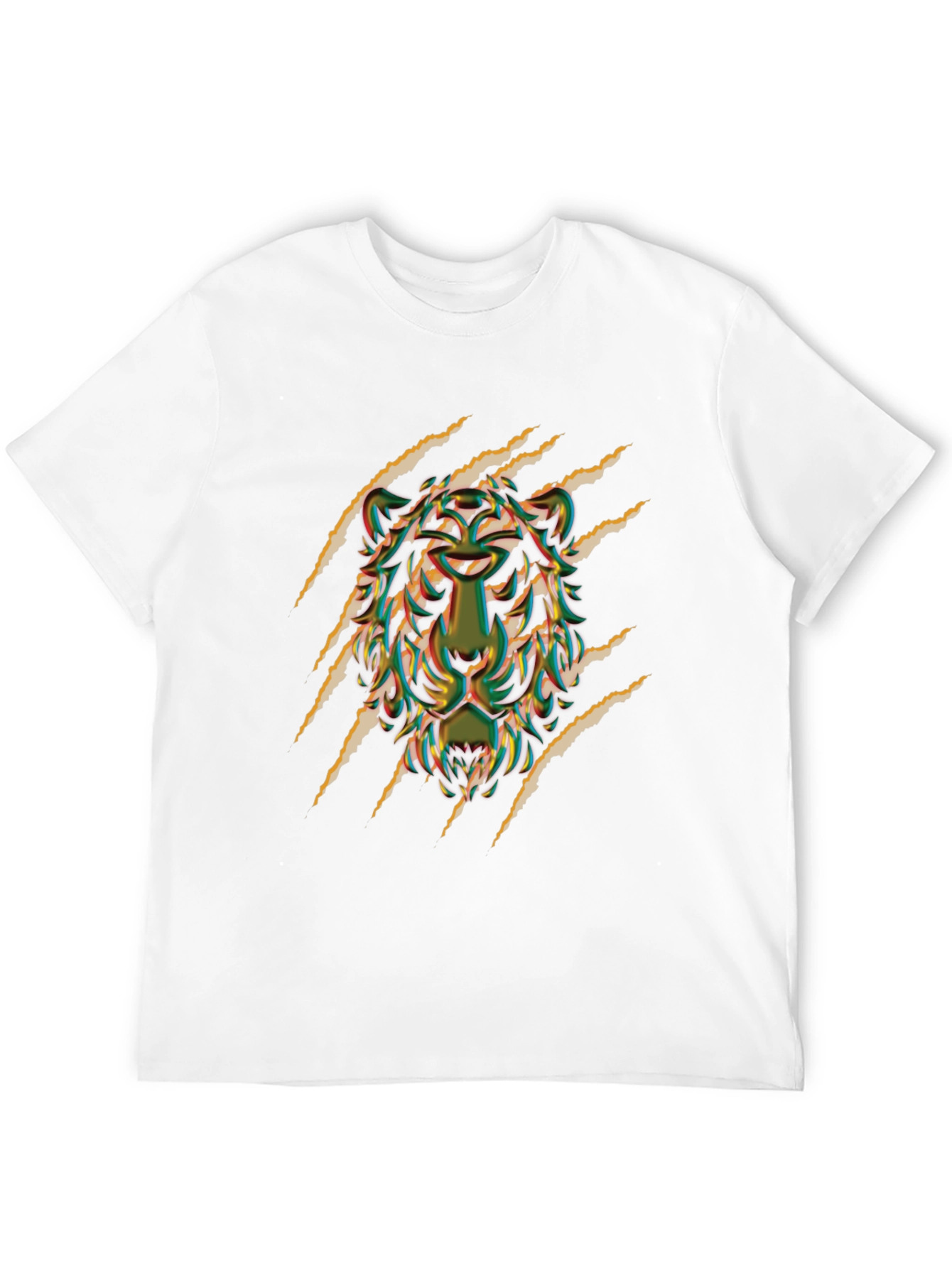 Bold Graphic Tee: Fierce Animal Design