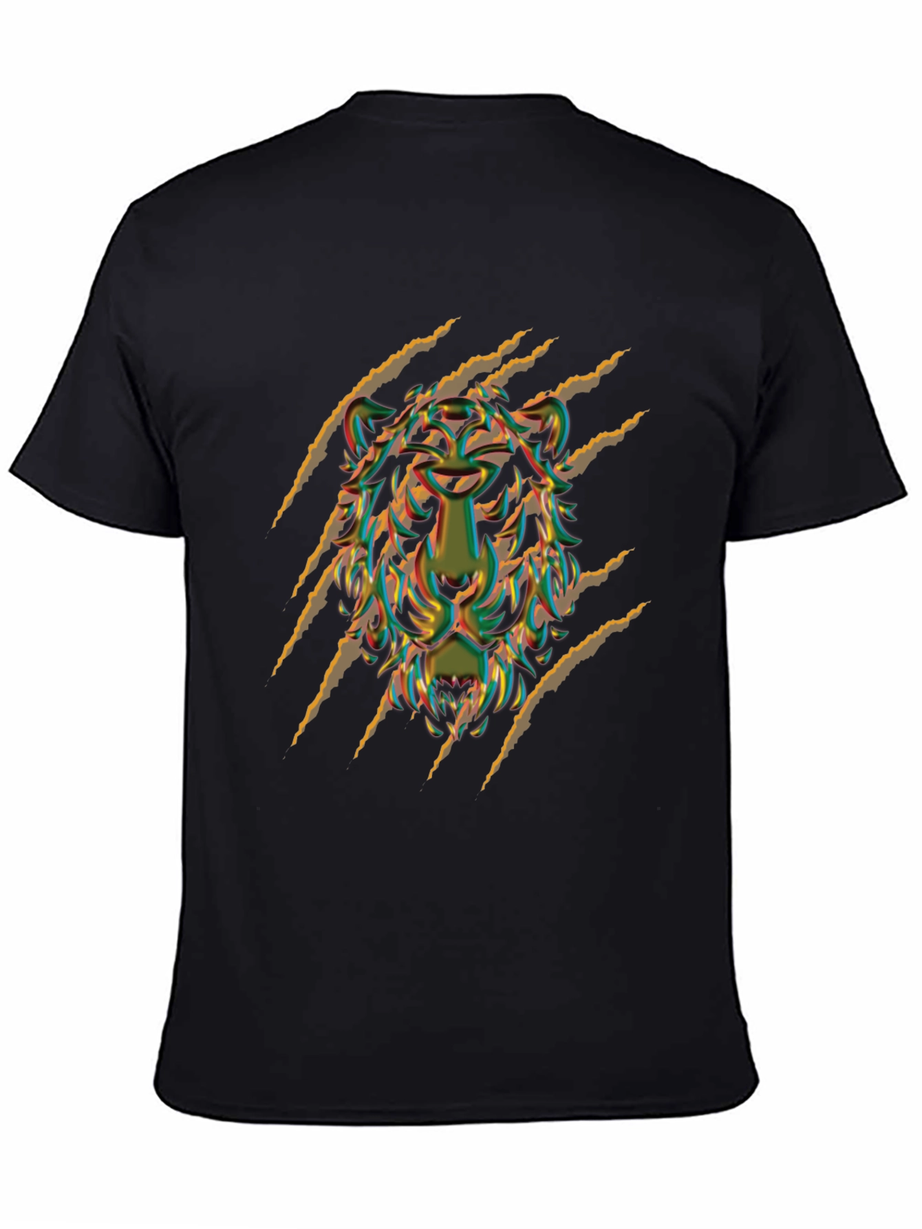 Bold Graphic Tee: Fierce Animal Design