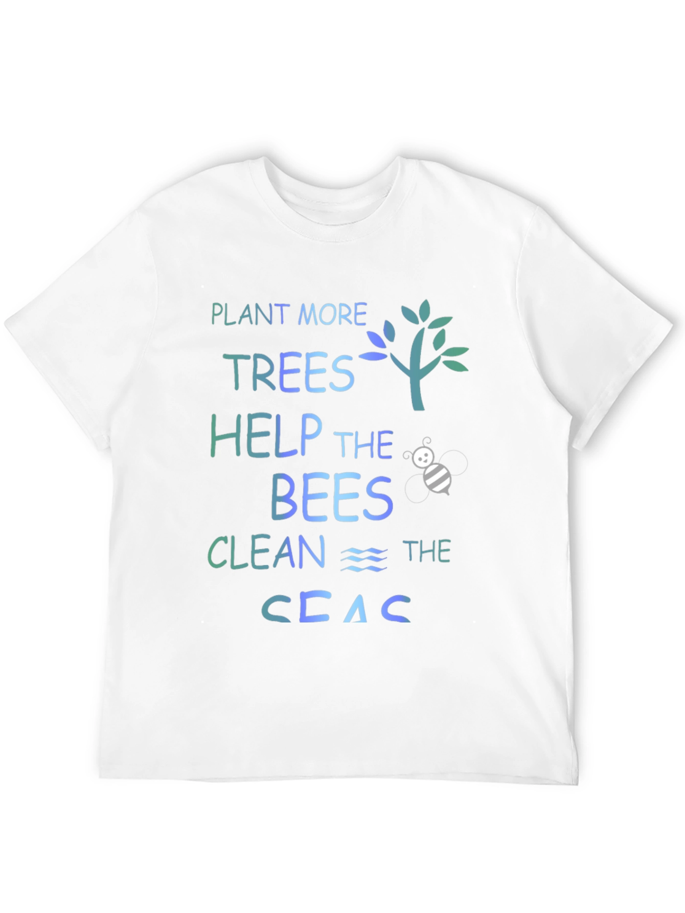 Eco-Friendly Plant More Graphic Tee