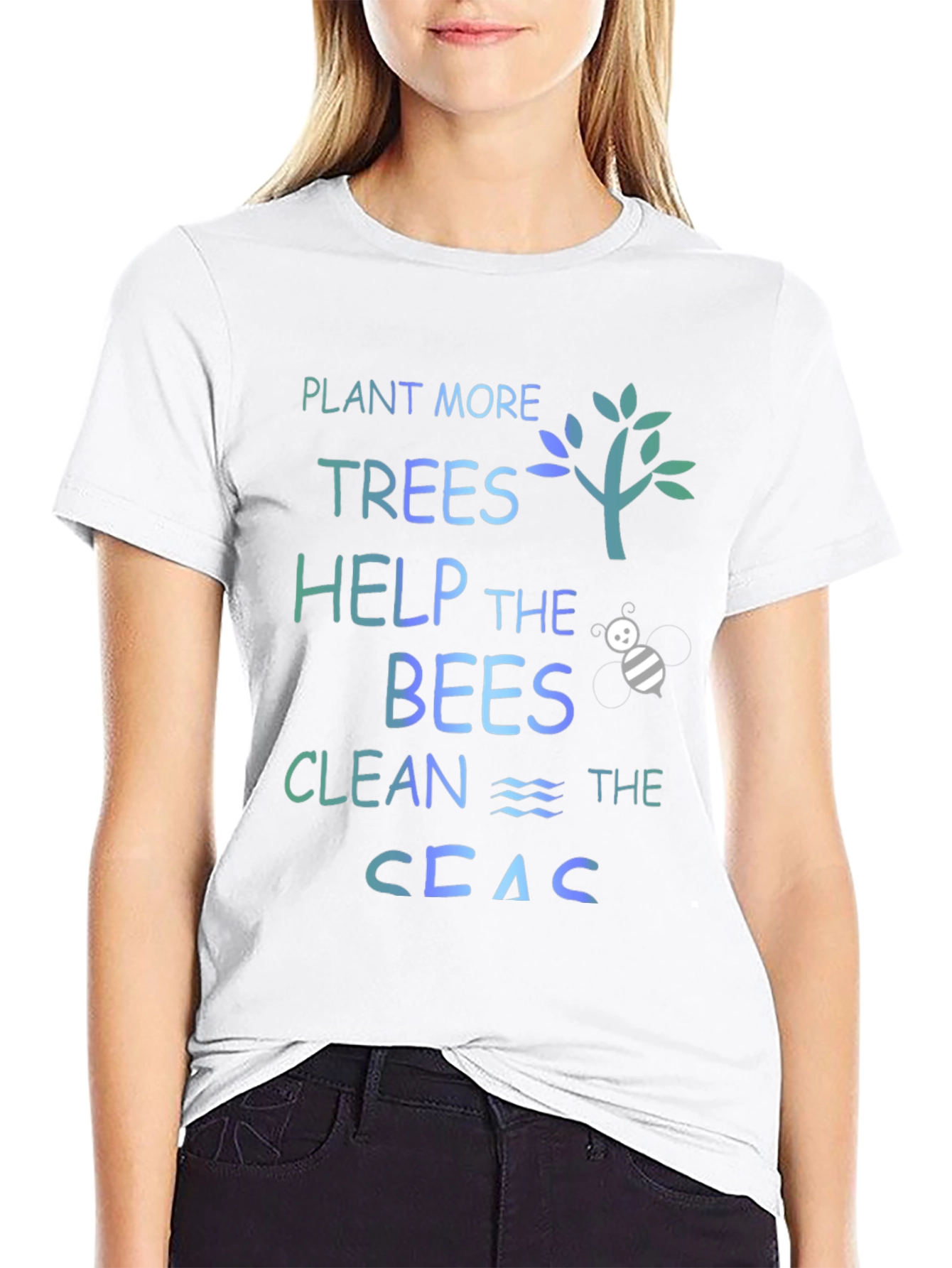 Eco-Friendly Plant More Graphic Tee
