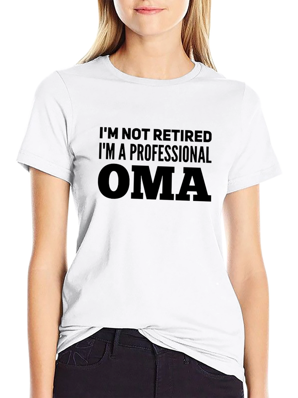 Professional Oma T-Shirt - Novelty Retirement Gift