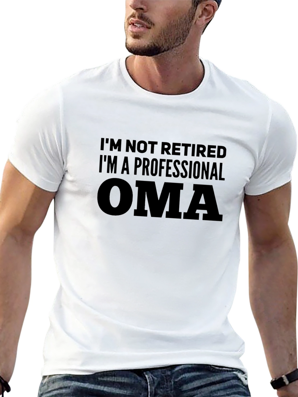 Professional Oma T-Shirt - Novelty Retirement Gift
