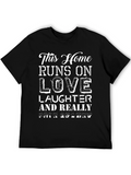 Home Runs on Love Laughter & Cold Brew T-Shirt