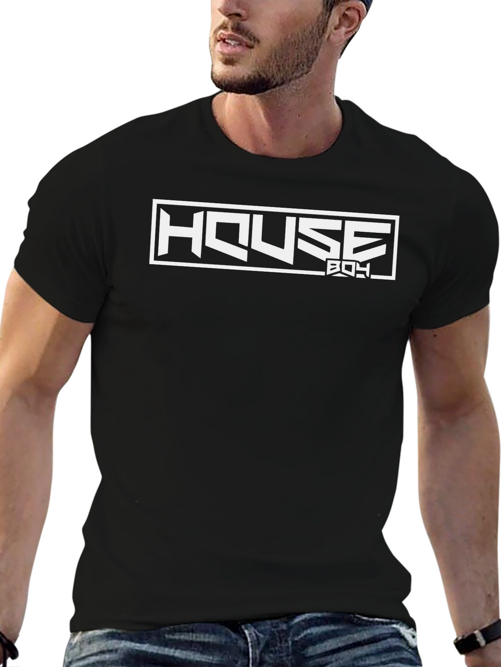 House Boy Graphic Tee - Black