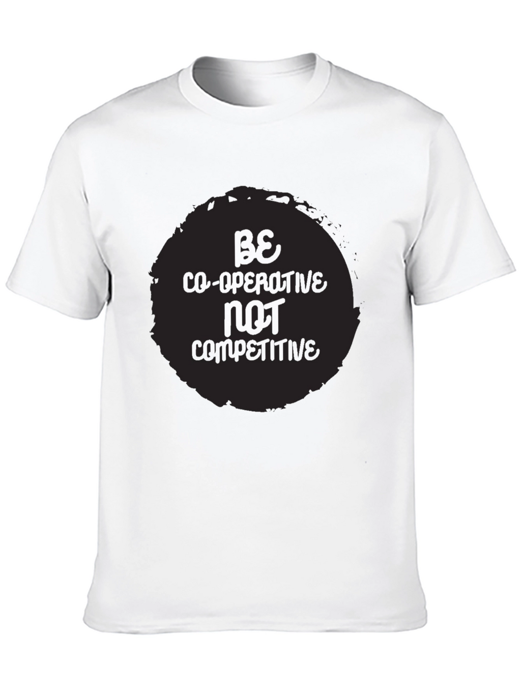Cooperative Spirit Black Crewneck T-Shirt