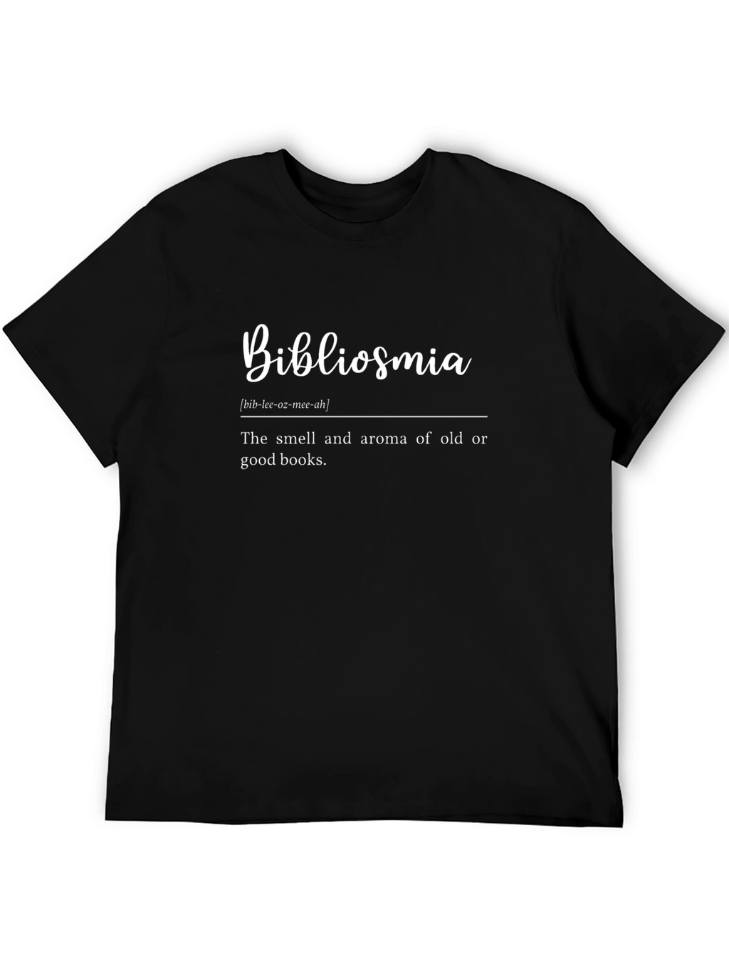 Bibliosmia T-Shirt - Book Lover Gift