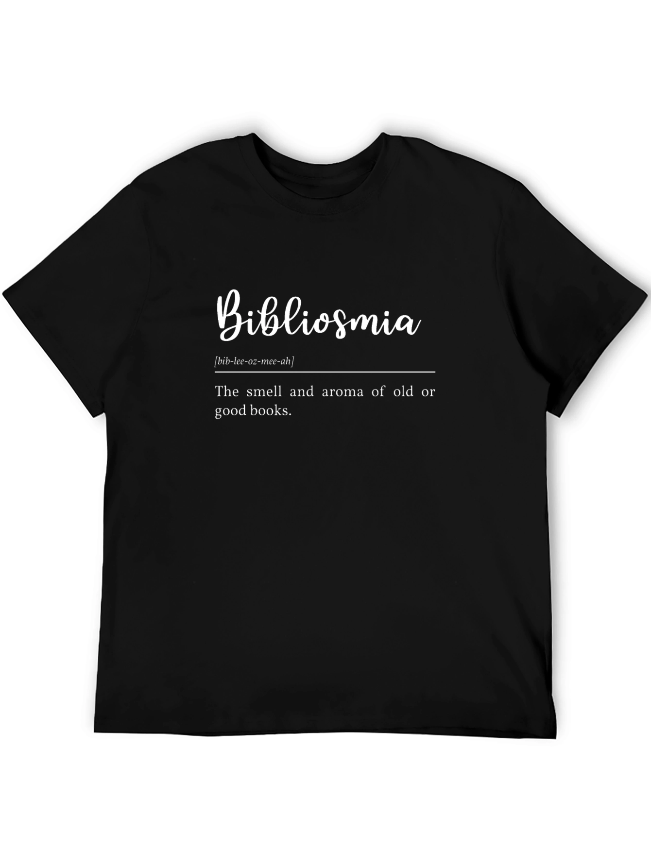 Bibliosmia T-Shirt - Book Lover Gift