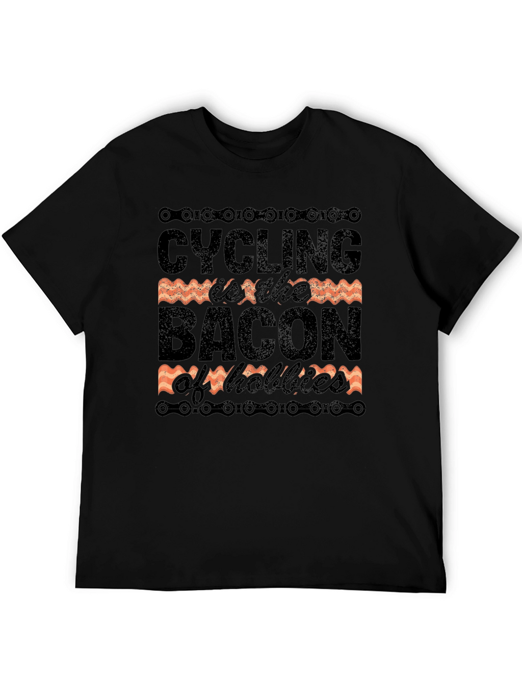 Cycling is the Bacon of Hobbies T-Shirt