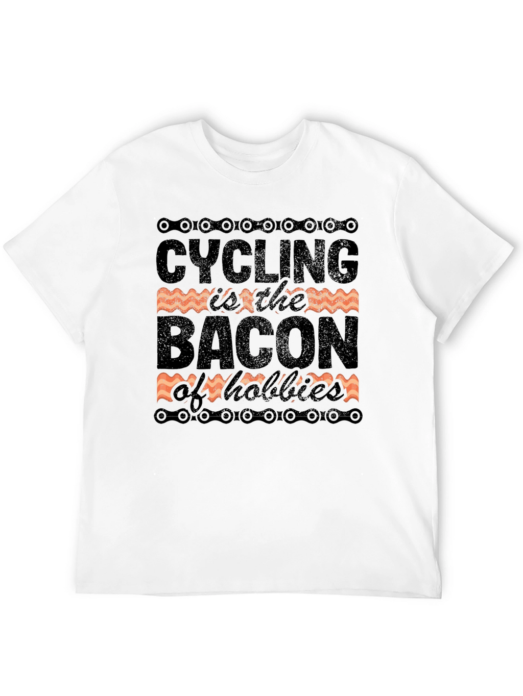 Cycling is the Bacon of Hobbies T-Shirt