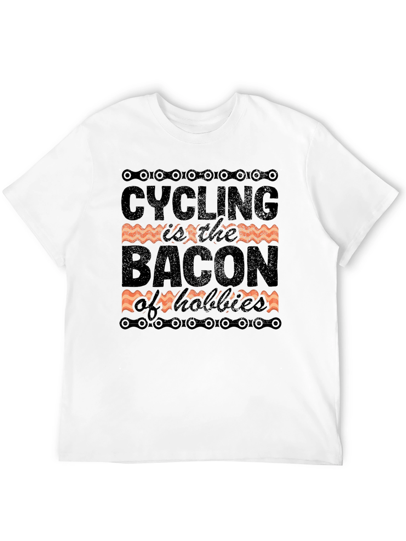 Cycling is the Bacon of Hobbies T-Shirt