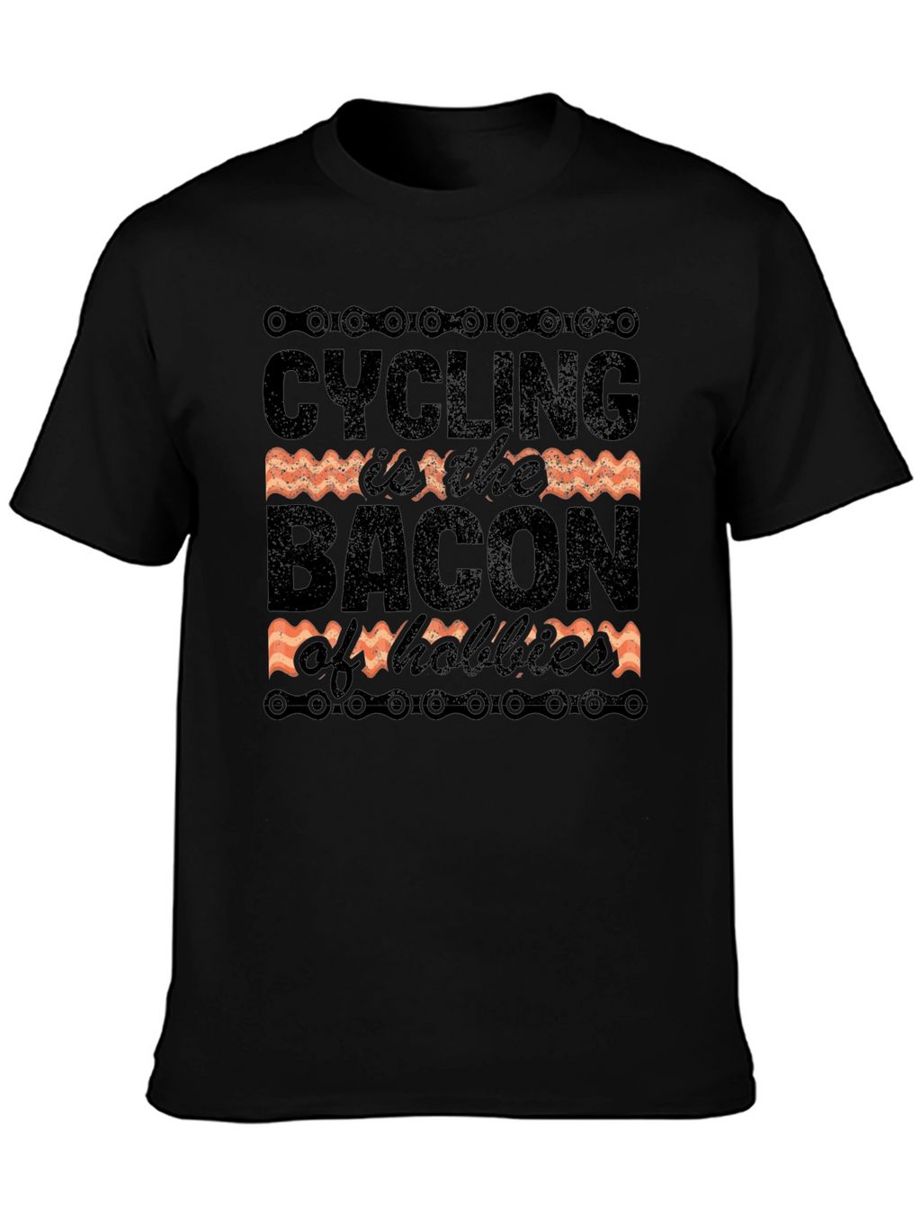 Cycling is the Bacon of Hobbies T-Shirt