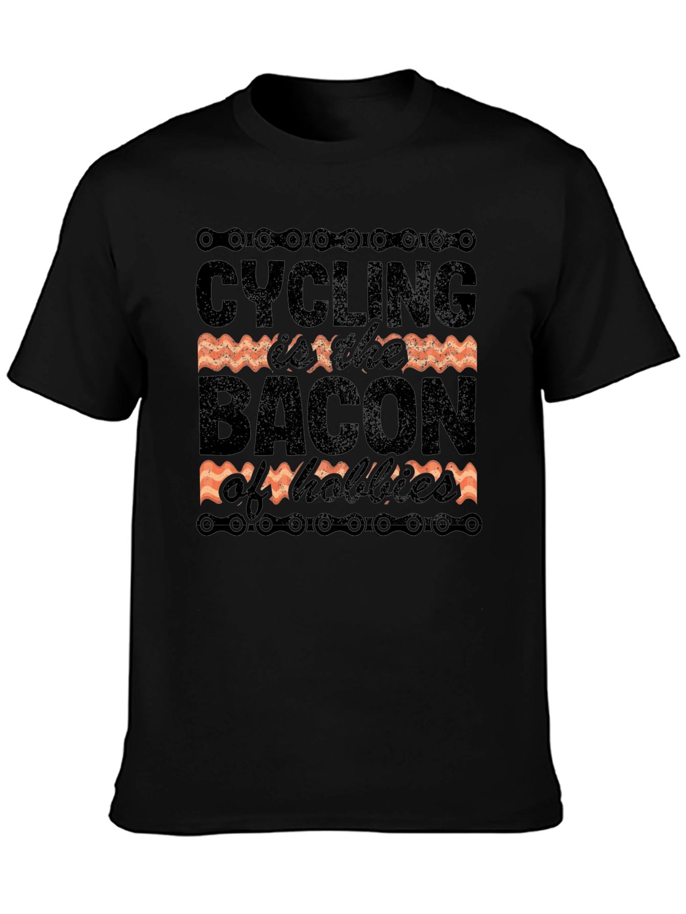 Cycling is the Bacon of Hobbies T-Shirt