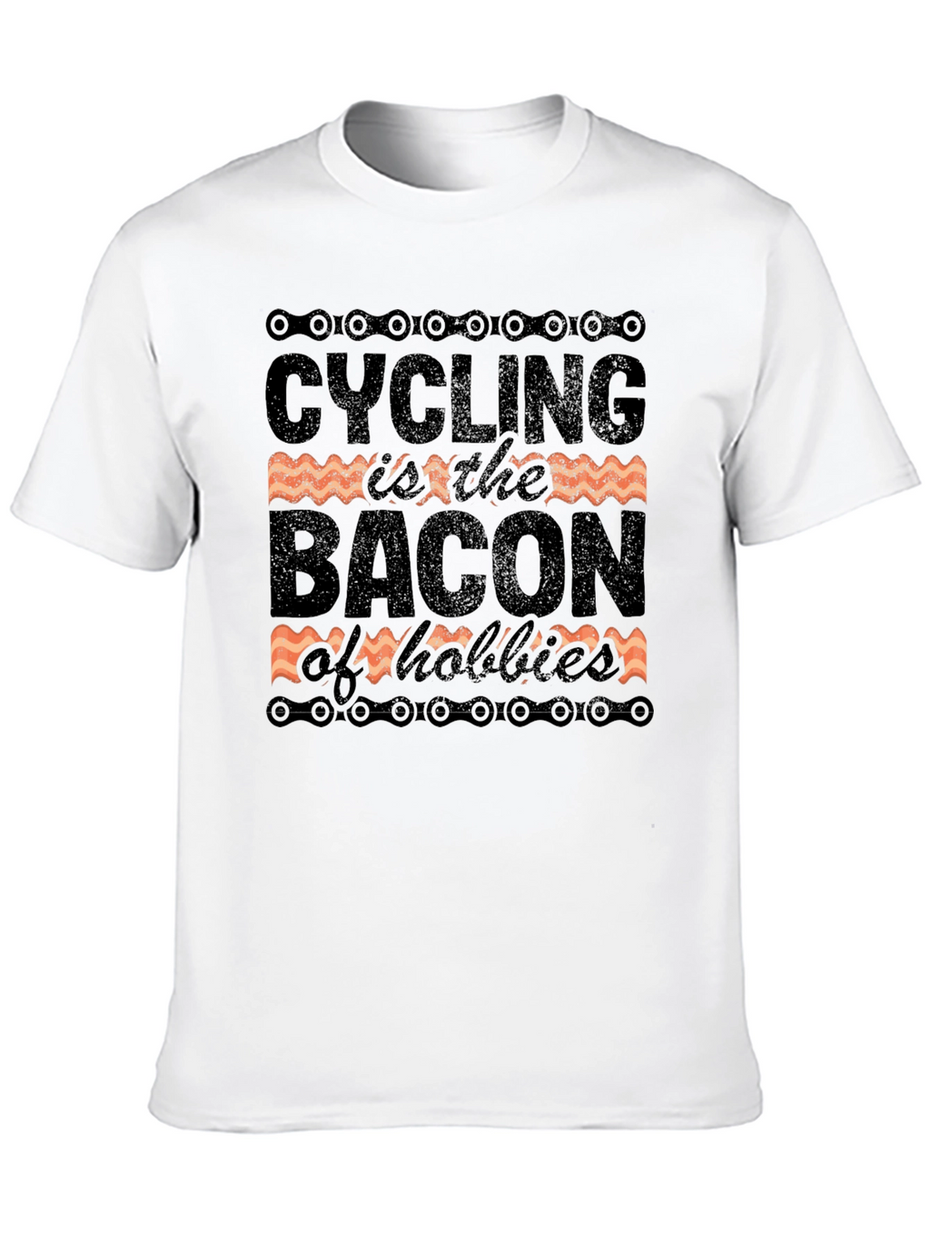 Cycling is the Bacon of Hobbies T-Shirt