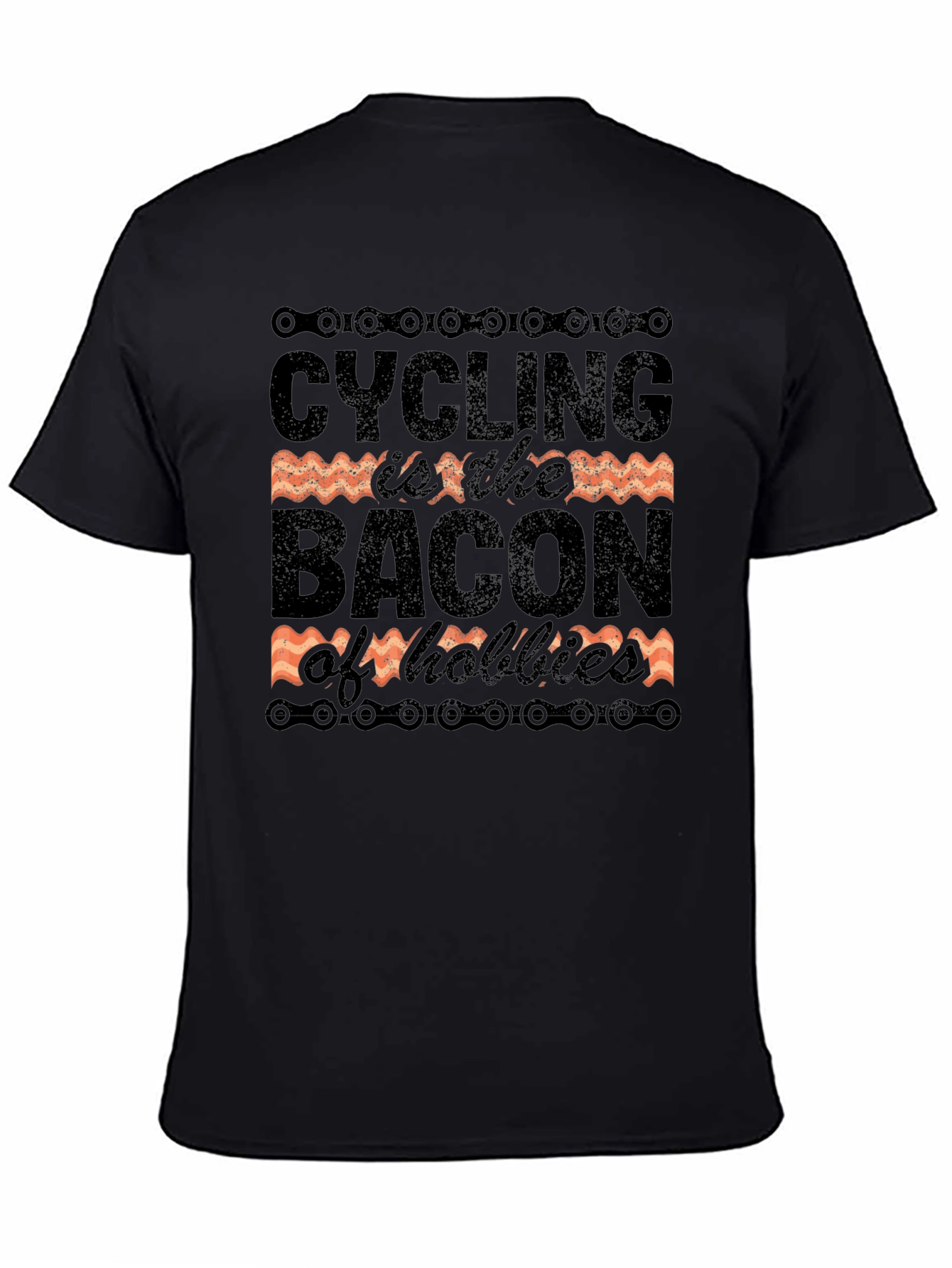Cycling is the Bacon of Hobbies T-Shirt