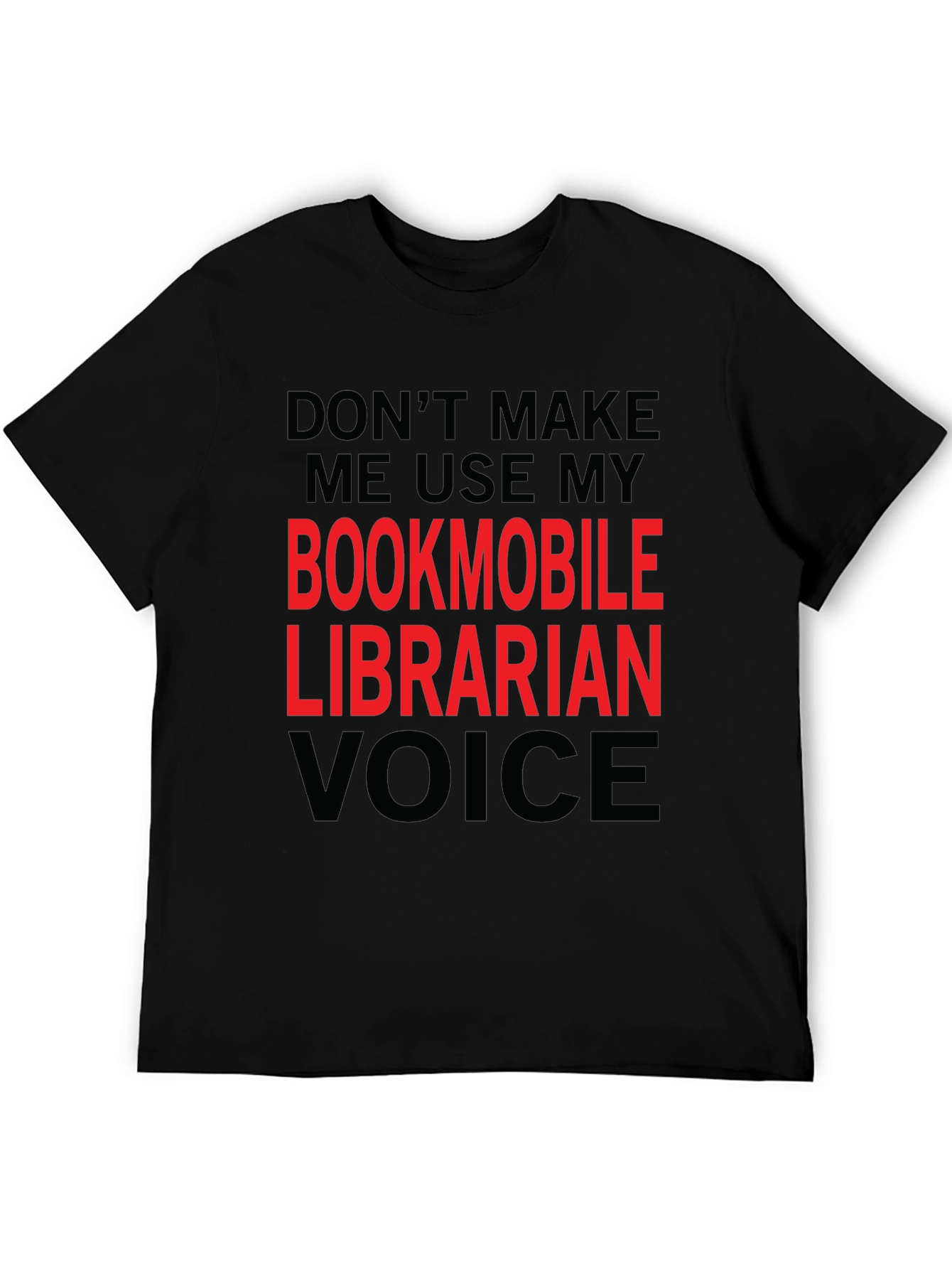 Bookmobile Librarian Voice T-Shirt
