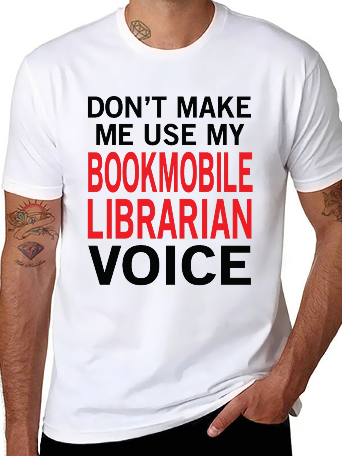 Bookmobile Librarian Voice T-Shirt